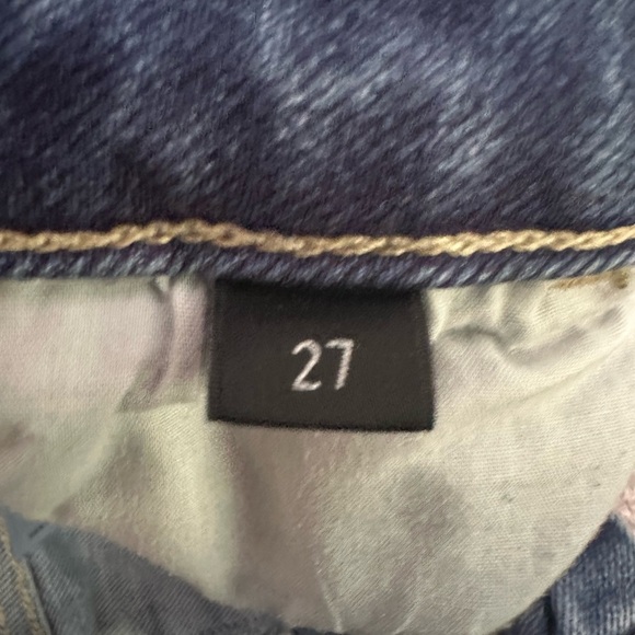 Flying Monkey Distressed Blue Jeans - Picture 4 of 13